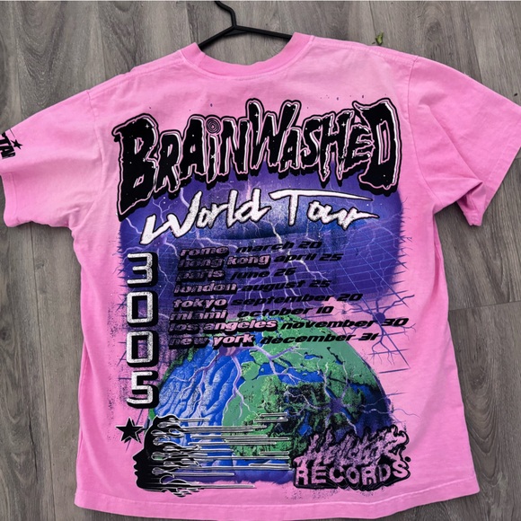 Hellstar 'Brainwashed' Mens Short Sleeve Tee - Picture 2 of 7